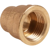 End Feed Female Coupler 15mm x 1/2''